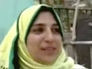 Egyptiska hijab sharmota sugande en sticka - live.arabsonweb.com