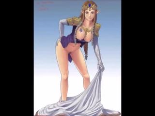 Legend av zelda - prinsessan zelda hentai kön filma