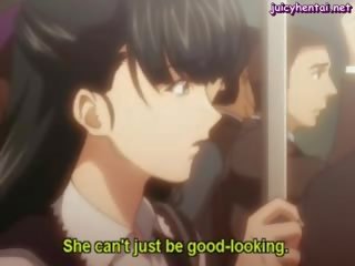 Anime lesbot tribbing ja caressing