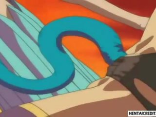 Hentai diáklány szar által tentacles