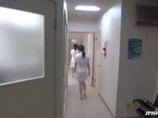 Japanilainen sairaanhoitaja saa tuhma kanssa a seksuaalisesti herättänyt osa 6